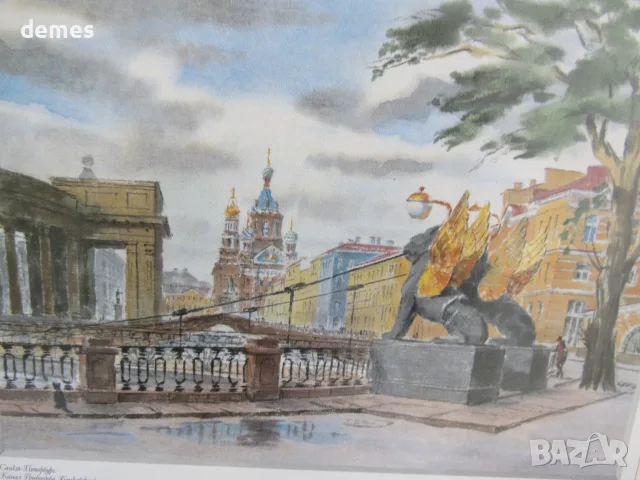 +Серия картини живопис в рамка-Петербург, Русия