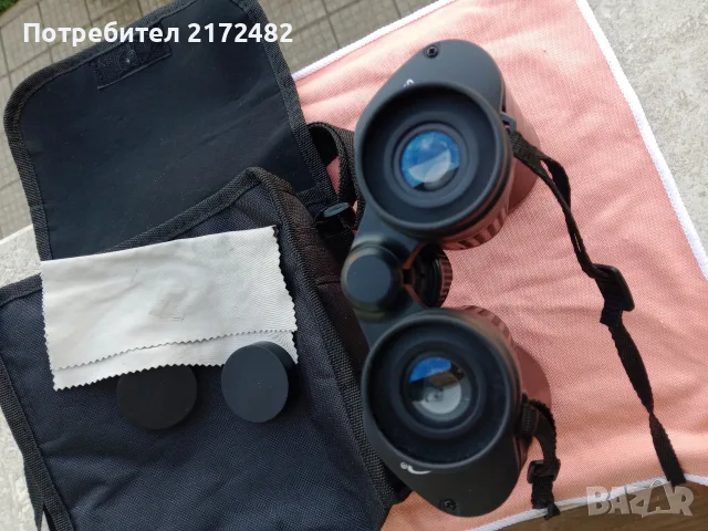 Бинокъл   10х50, снимка 3 - Екипировка - 55609249