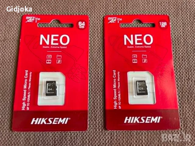 Micro sd карти памет 32GB/ 64GB- V30 /128GB- V30, снимка 5 - Карти памет - 52859445