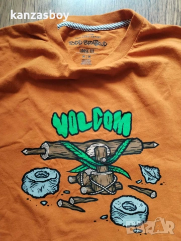 volcom todd bratrud - страхотна мъжка тениска M КАТО НОВА, снимка 3 - Тениски - 54429727