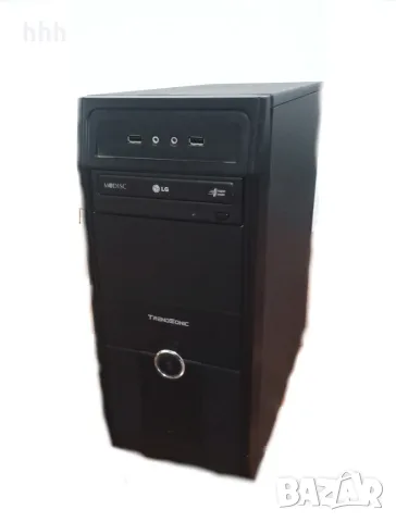 Мощен гейминг PC / 12 ядра: Ryzen 5 1600/6x3.2Ghz/16MB L3/16GB ddr4 2400/128ssd+2TB/RX480_8GB/DVD-RW