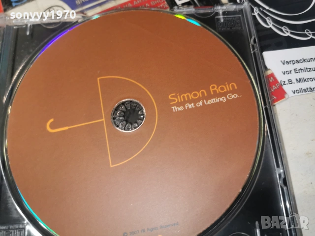 SIMON RAIN CD 0107260753L1, снимка 2 - CD дискове - 55107853