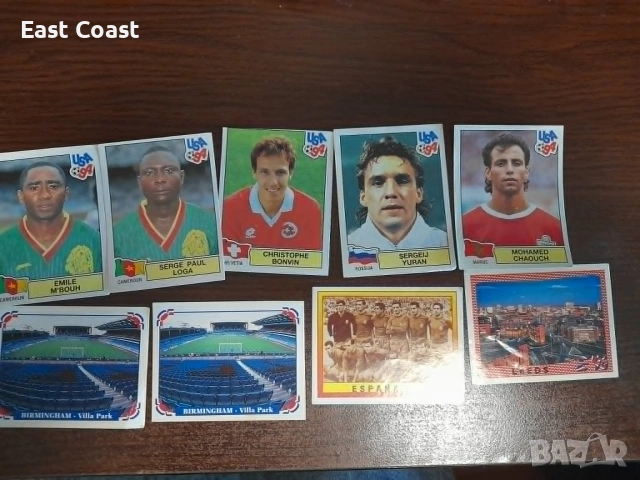 Голям лот емблеми и стикери/отрезки Panini Световно 94-та и 98-ма, Европейско 96-та, снимка 4 - Фен артикули - 54995647