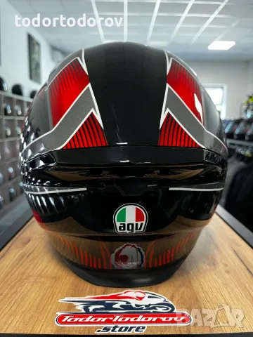 Мото каска за мотор AGV K5 HURICANE ,размер L 59-60 ,вградени очила 293.18 лв. / 149.90 €, снимка 4 - Аксесоари и консумативи - 55493591