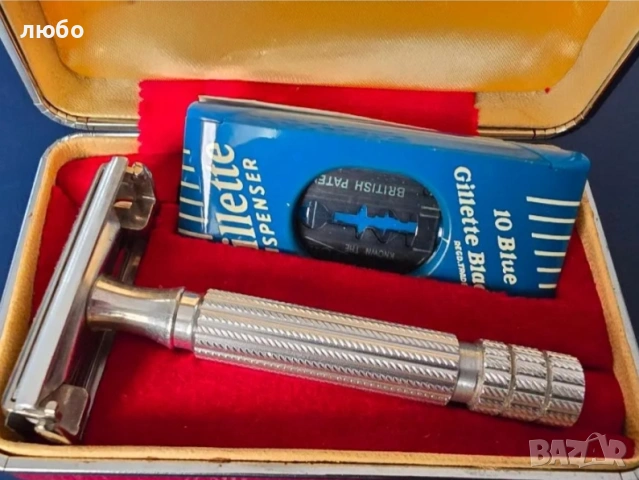 Самобръсначка GILLETTE N:58 ARISTOKRAT DJUNIOR Лимитирана Серия от 200 бр за Коронацията на Елизабет, снимка 5 - Антикварни и старинни предмети - 54282859