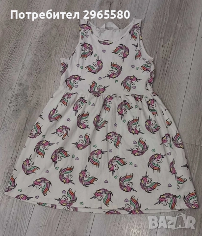 Лот от 5 летни роклички, ръст 134-140 см., снимка 7 - Детски рокли и поли - 54310837