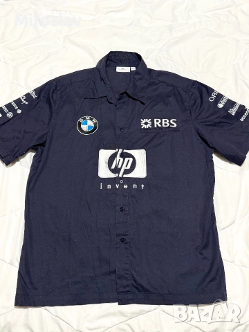 Оригинална F1 риза BMW Williams F1 Team (Team Shirt) – Размер XL (Винтидж / Колекционерска)