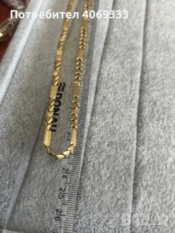 Златно колие 10.5гр 14карата, снимка 7 - Колиета, медальони, синджири - 54172390