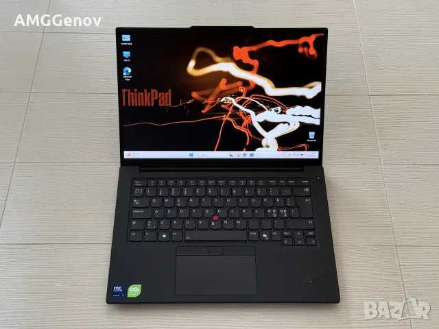 Нов 14.5’ FHD+IPS Ultra 7 165H 32GB DDR5 Lenovo Thinkpad p14s Gen 5/Nvidia RTX 500 Ada 4GB 1TB SSD