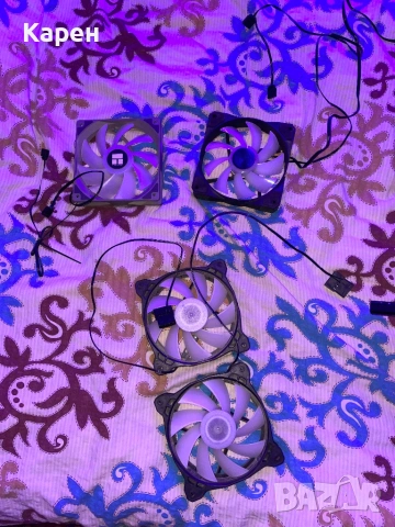 Вентилатори 120мм за компютър / RGB / тихи