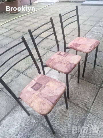 Продават се метални столове, снимка 7 - Столове - 53950433