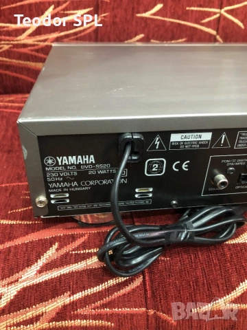 Cd dvd player Yamaha , снимка 4 - Ресийвъри, усилватели, смесителни пултове - 54635994