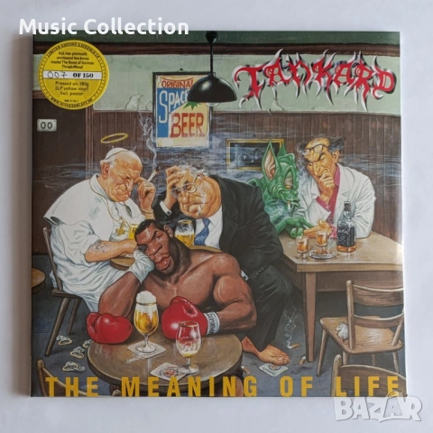 TANKARD - The Meaning Of Life (2xLP - Yellow Vinyl) NEW & SEALED Thrash Metal