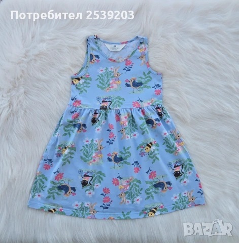 Детска рокля H&M 4-6 години, снимка 7 - Детски рокли и поли - 54817760