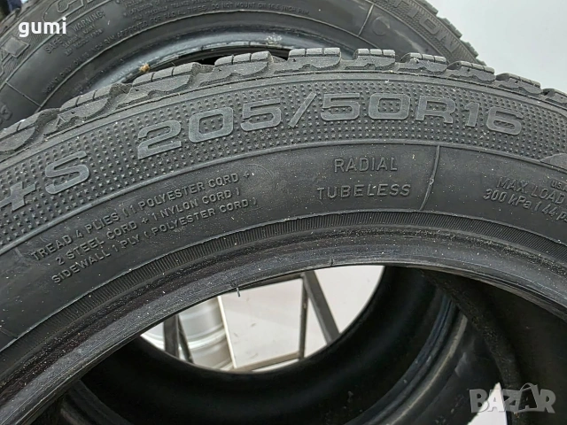 2бр зимни гуми 205/50/16 GOODYEAR L06204 , снимка 4 - Гуми и джанти - 55230861