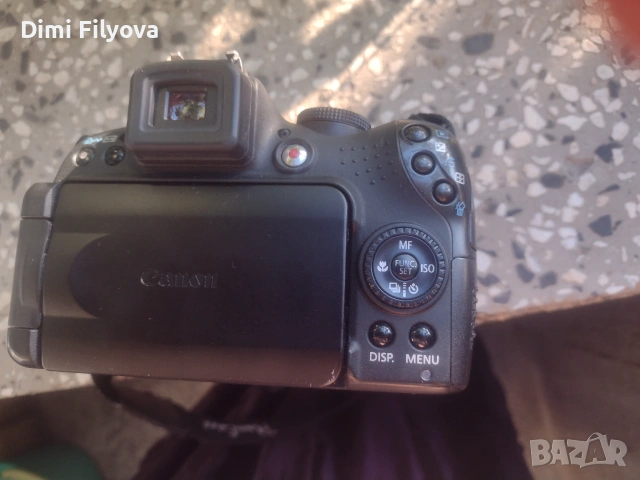 Canon PowerShot SX1 IS — bridge (суперзум) фотоапарат на Canon, снимка 3 - Фотоапарати - 54962952