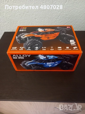 RC Офроуд количка 1:16 с МЕТАЛНИ елементи + 2 БАТЕРИИ (Нова), снимка 5 - Други игри и конзоли - 54395247