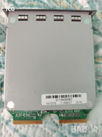  HP 2-port 10GbE XFP A5500 Module (JD359B) – 2 бр. (1 Нов + 1 Отворен), снимка 4 - Мрежови адаптери - 55500305