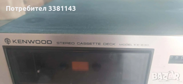 Продавам дек и тунер KENWOOD, снимка 2 - Декове - 54482559