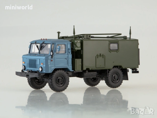 ГАЗ 66 КШМ Р-142Н - мащаб 1:43 на Авто История моделът е нов в кутия