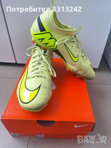 Футболни обувки NIKE Mercurial Vapor 16, снимка 3 - Детски маратонки - 54807987