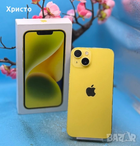 Apple iPhone 14, 256GB, 6GB RAM, 5G, Yellow , снимка 7 - Apple iPhone - 54829180