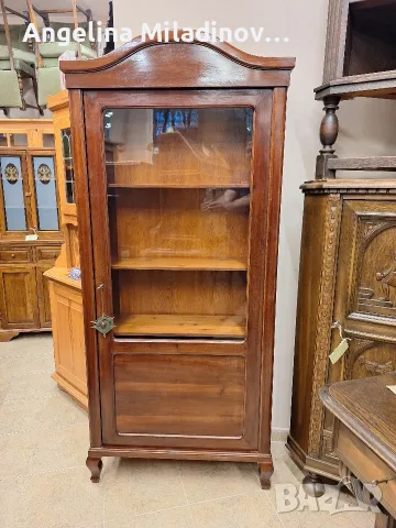 Италианска антична витрина, снимка 8 - Секции и витрини - 55485167