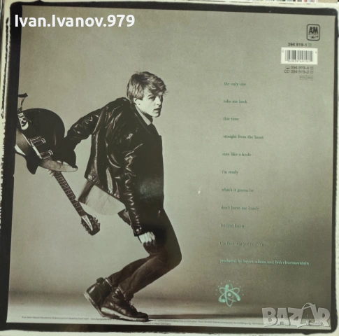 Vinyl (Bryan Adams - Cuts Like A Knife), снимка 2 - Грамофонни плочи - 55124082