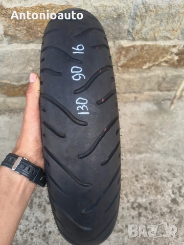 130 90 16 dunlop elite 3 гума чопър гуми мотоциклет, снимка 3 - Гуми и джанти - 55142372
