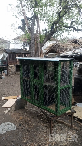 Голям кафез с две отделения , снимка 5 - За птици - 54317886