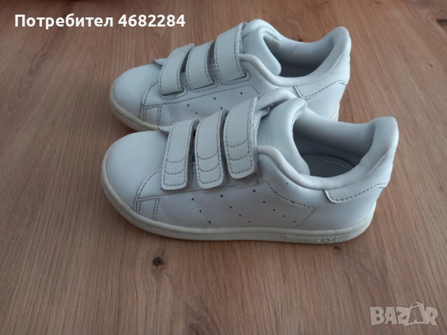 Детски маратонки / обувки Adidas Stan Smith Cf, снимка 3 - Детски маратонки - 54629108
