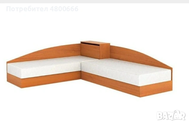 Ъглови легла с ракла