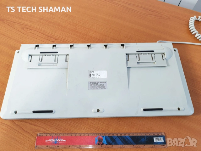 Ретро Полу-Механична клавиатура iCL модел за PS/2 "Fujitsu Peerless switch", снимка 6 - Антикварни и старинни предмети - 54212448