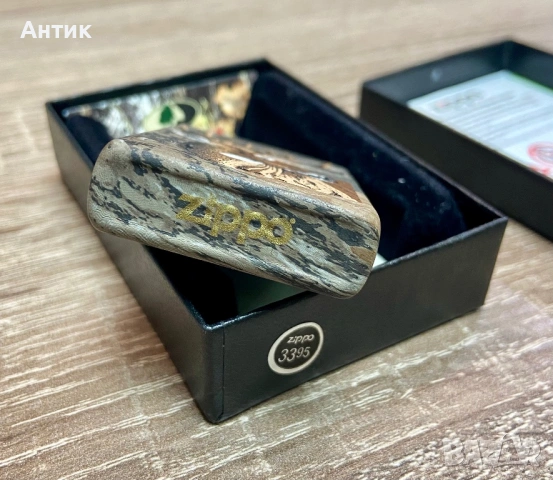 Оригинална запалка Zippo Mossy Oak с елен – Нова, в оригинална кутия, снимка 4 - Колекции - 54802072