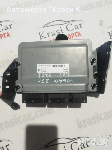 237100773V компютър за двигател на Дачия Логан Dacia Logan 2025г 1.0TCE 101к код на двигател H4DF