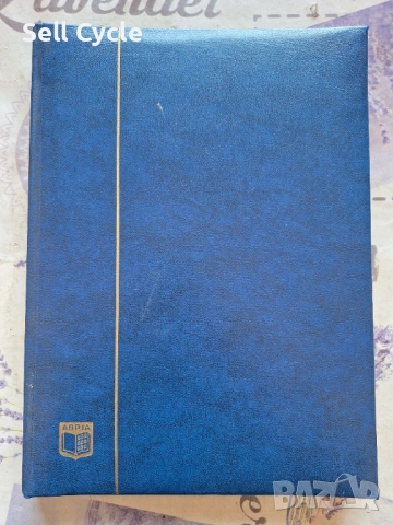 ✅КЛАСЬОР ЗА ПОЩЕНСКИ МАРКИ ABRIA А4 - 16 ЛИСТА 32 СТРАНИЦИ❗