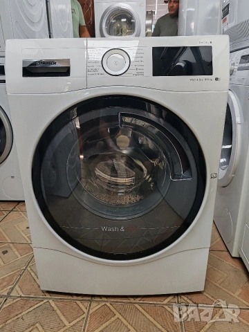 Пералня със сушилня Бош Bosch Serie 8 Wash end Dry WI-FI 10/6 кг с 2 години гаранция! , снимка 2 - Перални - 55005454