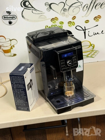 Кафемашина кафе автомат delonghi magnifica cappuccino с гаранция, снимка 10 - Кафемашини - 54297732