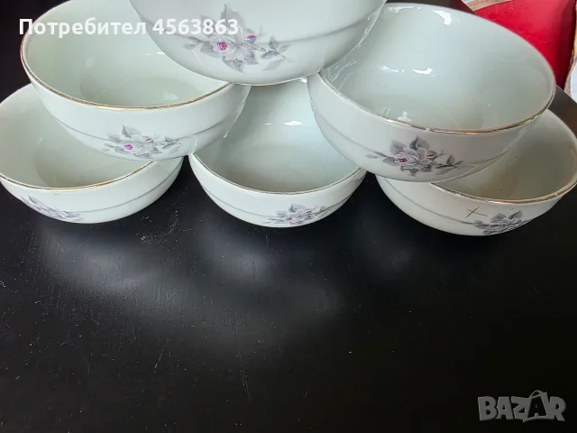 Порцеланови купички, снимка 2 - Чинии - 55657015