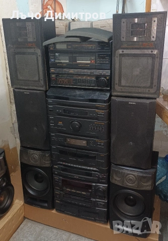 Аудио системи SONY - PANASONIC - AIWA- PHILIPS -JVC - SHARP - TECHNICS , снимка 6 - Аудиосистеми - 51622720