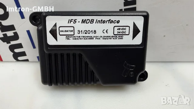  IF5 MDB хардуерен модул, IF5 MDB интерфейс за четци NV9 и NV10   Innovative Technology Ltd , снимка 2 - Вендинг машини - 55569414