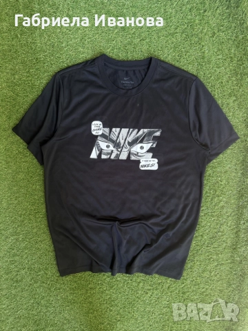 Мъжка тениска Nike Dri - FIT Fitness, снимка 3 - Тениски - 55485193