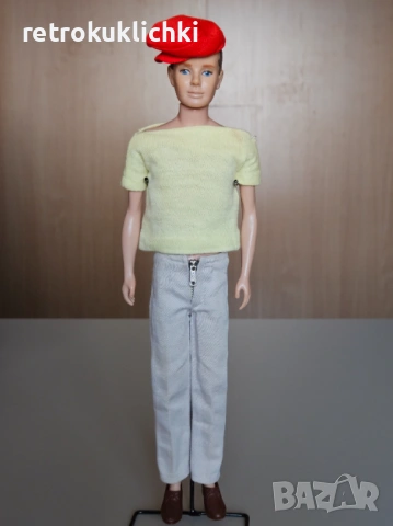 Винтидж кукла Кен от 60-те, рядък модел Brownette Barbie, Барби, снимка 2 - Кукли - 54412912