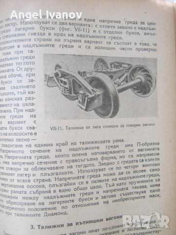 Учебник  за ПЖИ "Вагони" - 1959 година, снимка 16 - Специализирана литература - 55240963