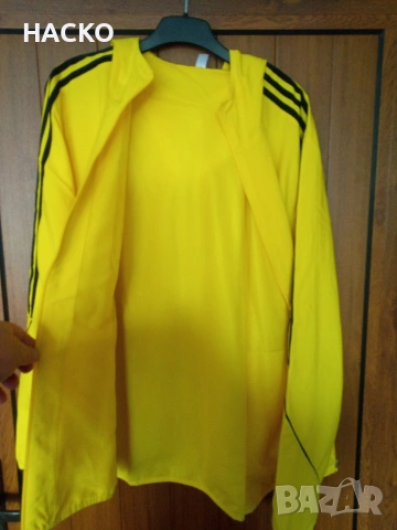 Мъжка Ветровка с Качулка Adidas Tiro 23 League Размер XL 100% Оригинално Внос от Англия, снимка 2 - Якета - 54332555