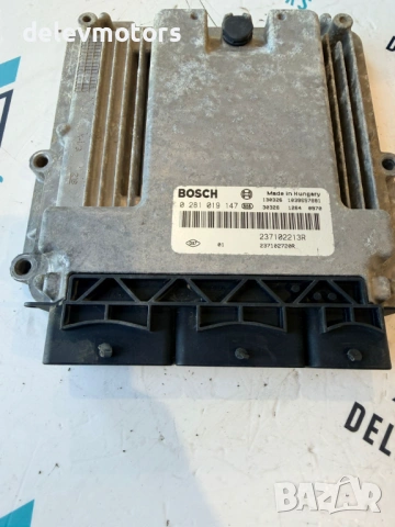 0281019147, 237102213R ECU компютър от Dacia Dokker 1.5 DCI, 75 к.с., 2018 г., Euro 5B , снимка 4 - Части - 54831019
