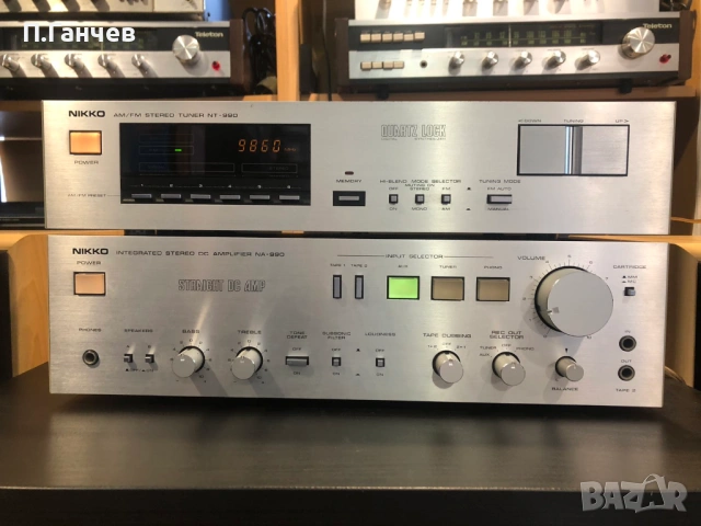 NIKKO NA-990,NT-990 Сет усилвател и тунер