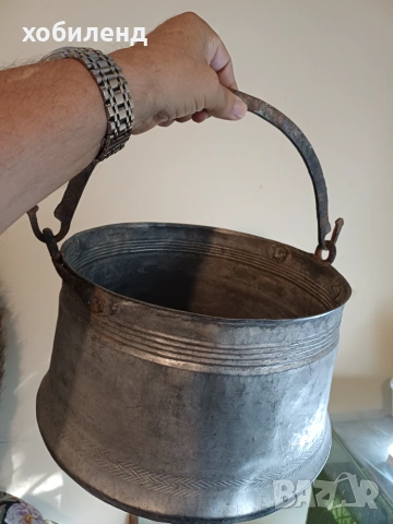 Котел, бакър , водник, снимка 2 - Антикварни и старинни предмети - 55164226