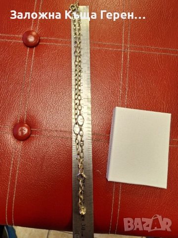 Златно колие 6,68гр  14к, снимка 3 - Колиета, медальони, синджири - 54106329