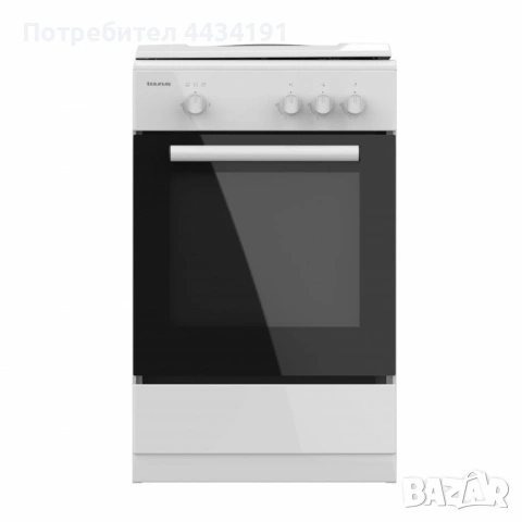 Газова печка Taurus CIG3FWHMG – 3 горелки, газова фурна 43 л, 9850 W, с дефект, снимка 4 - Печки, фурни - 54461251